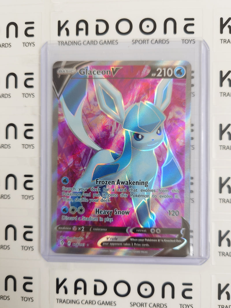 Pokemon Glaceon V (Full Art) 174/203