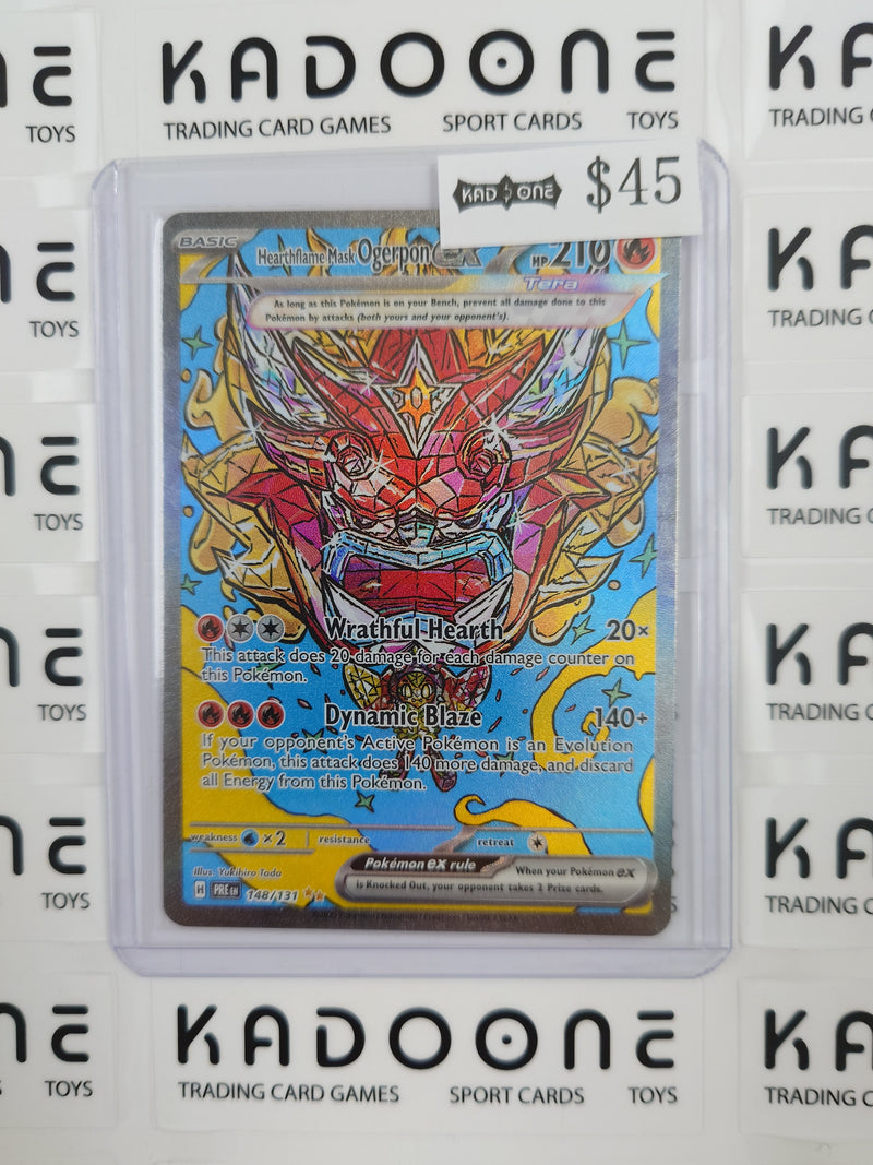 Pokemon Hearthflame Mask Ogerpon ex 148/131