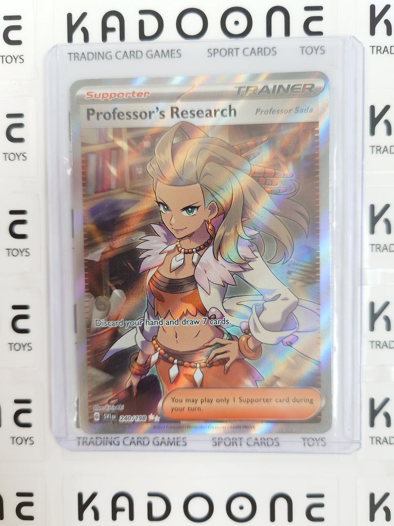 Pokemon Professor's Research (Professor Sada) 240/198
