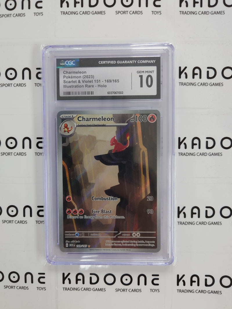 Pokemon Charmeleon 169/165 CGC 10