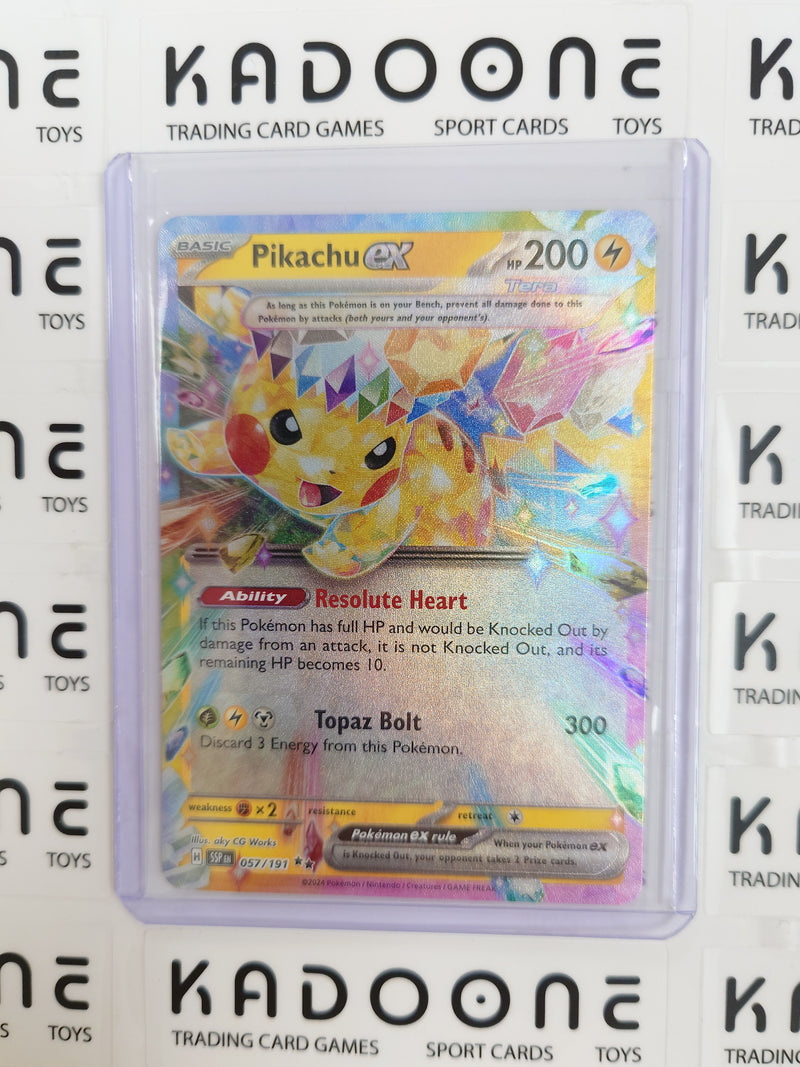 Pokemon Pikachu ex 057/191