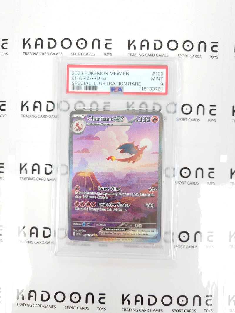Pokemon 151 Charizard ex 199/165 PSA9