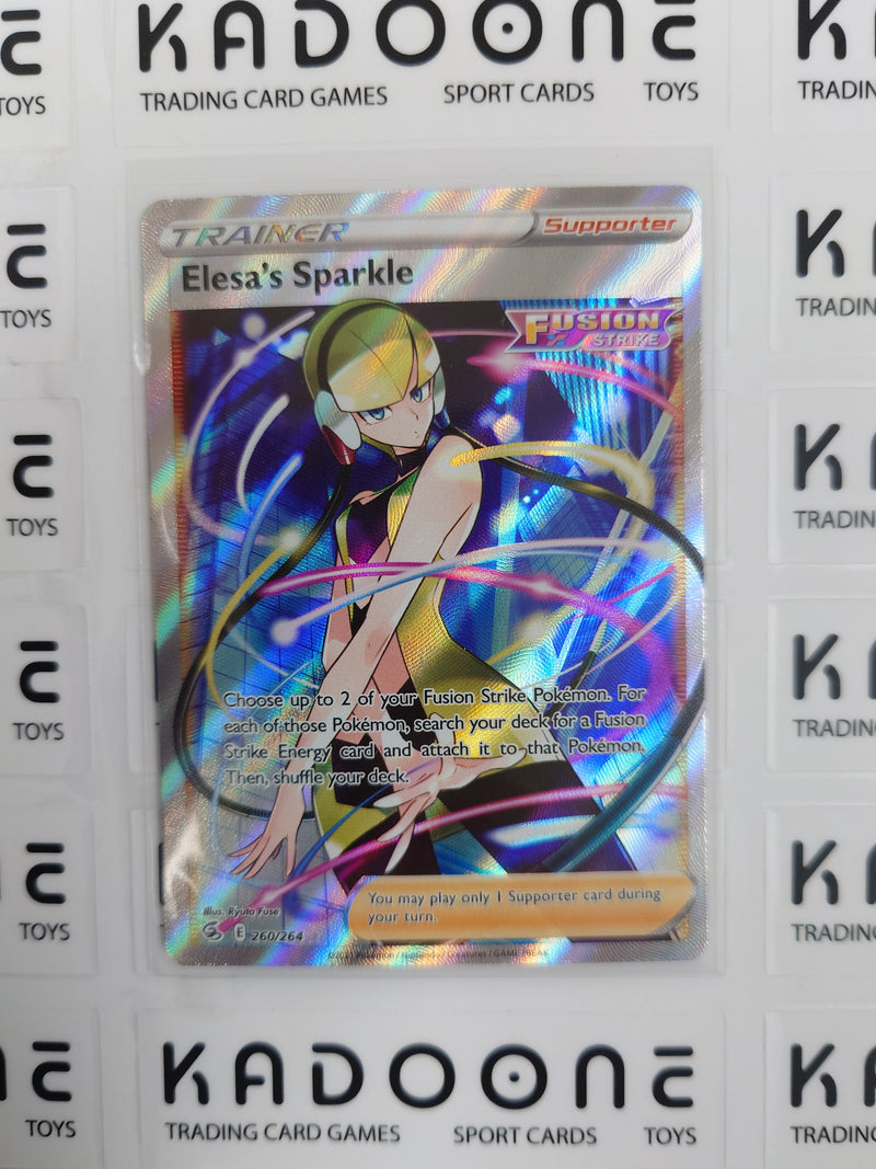 Pokemon Elesa's Sparkle (Full Art) 260/264