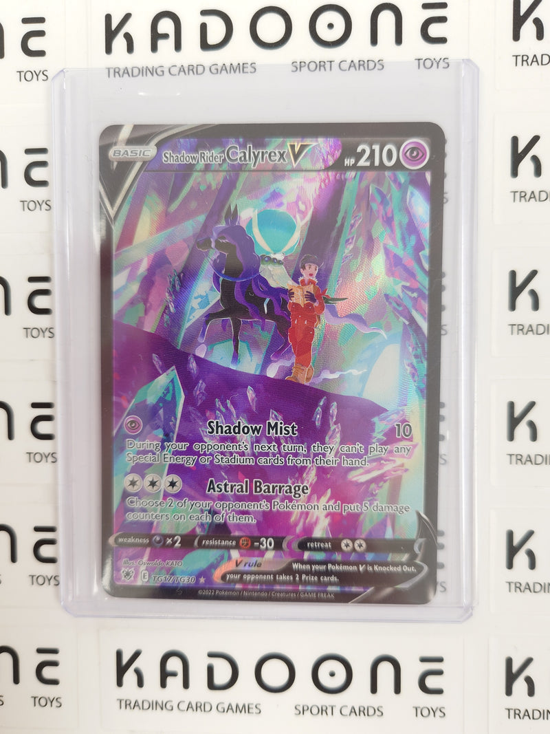 Pokemon-Shadow Rider Calyrex V - TG17/TG30
