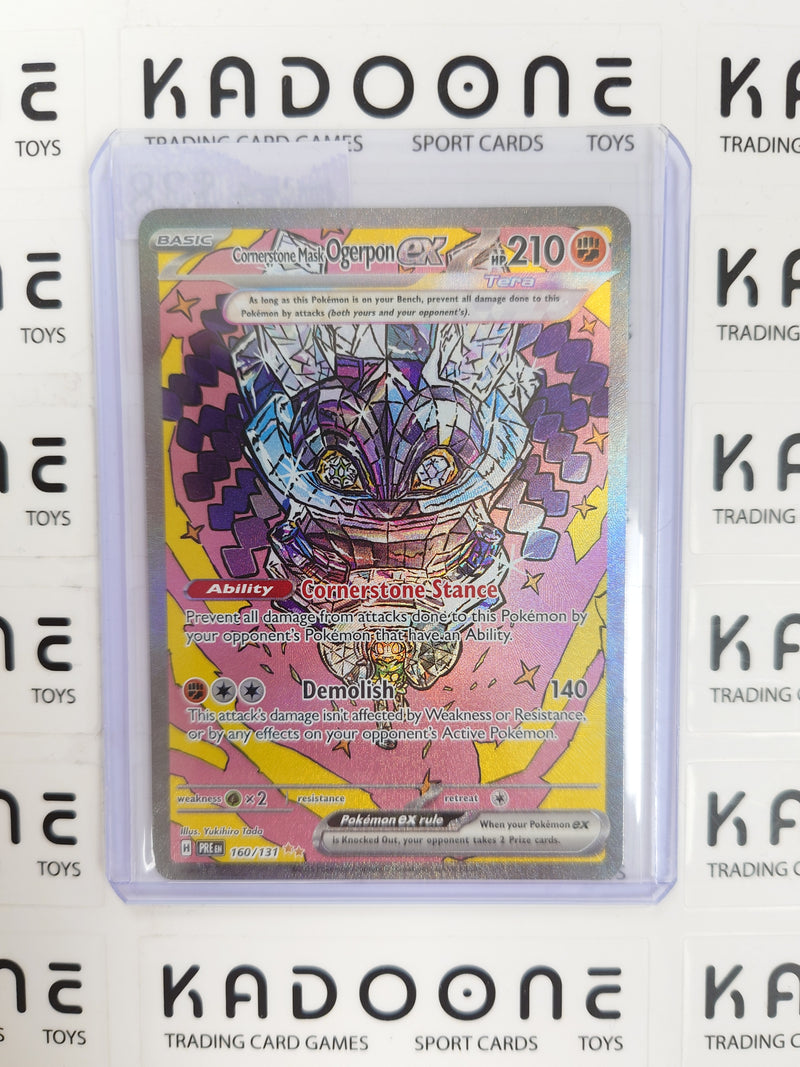 Pokemon Cornerstone Mask Ogerpon ex 160/131