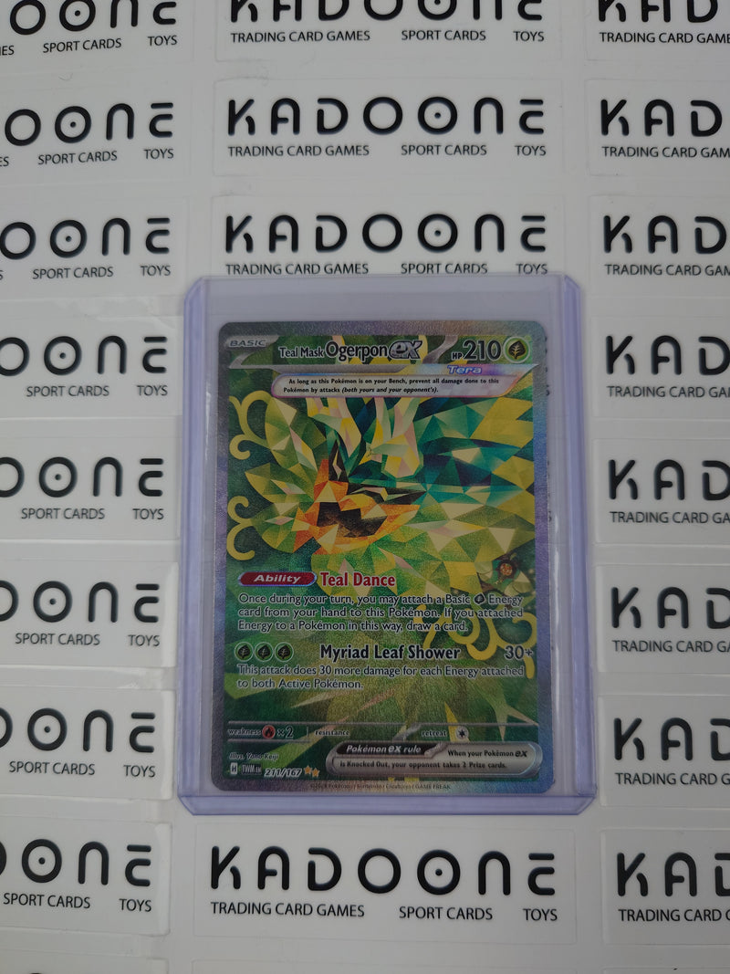 Pokemon Teal Mask Ogerpon ex  211/167