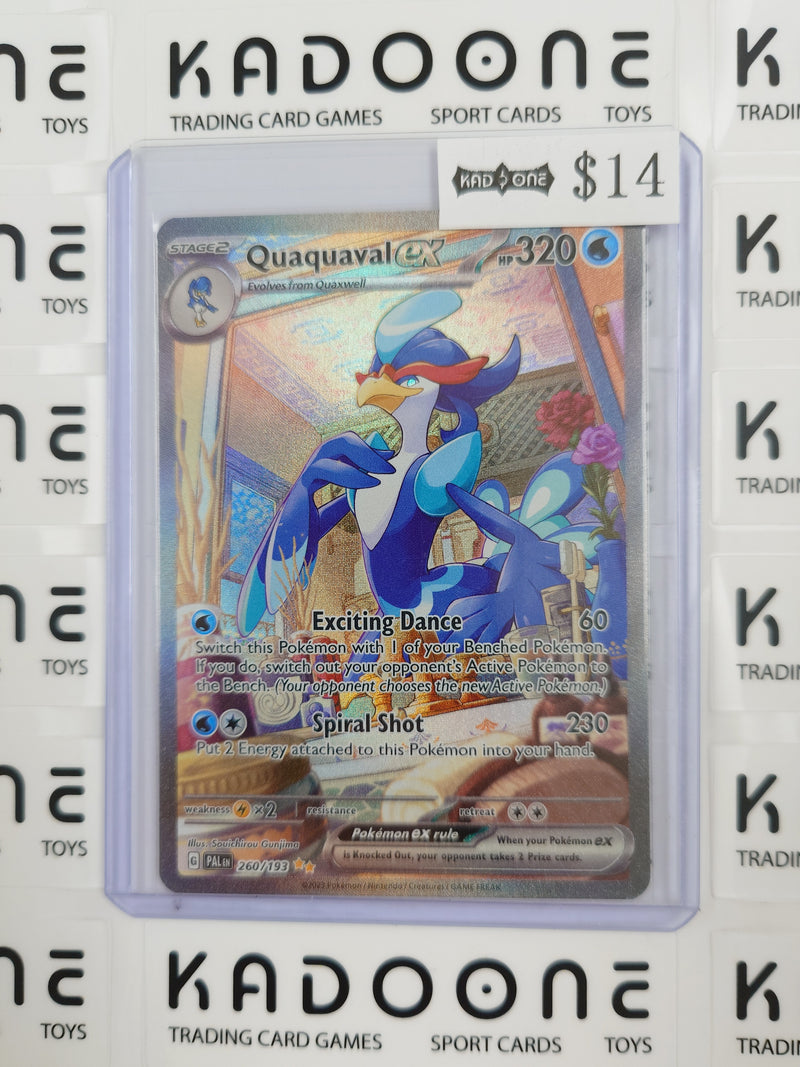 Pokemon Quaquaval Ex 260/193
