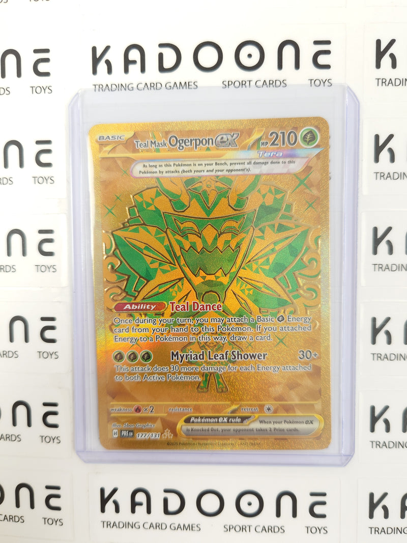 Pokemon Teal Mask Ogerpon ex 177/131