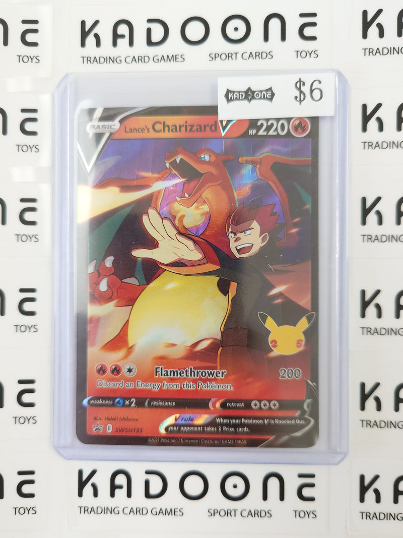 Pokemon Lance's Charizard V SWSH133