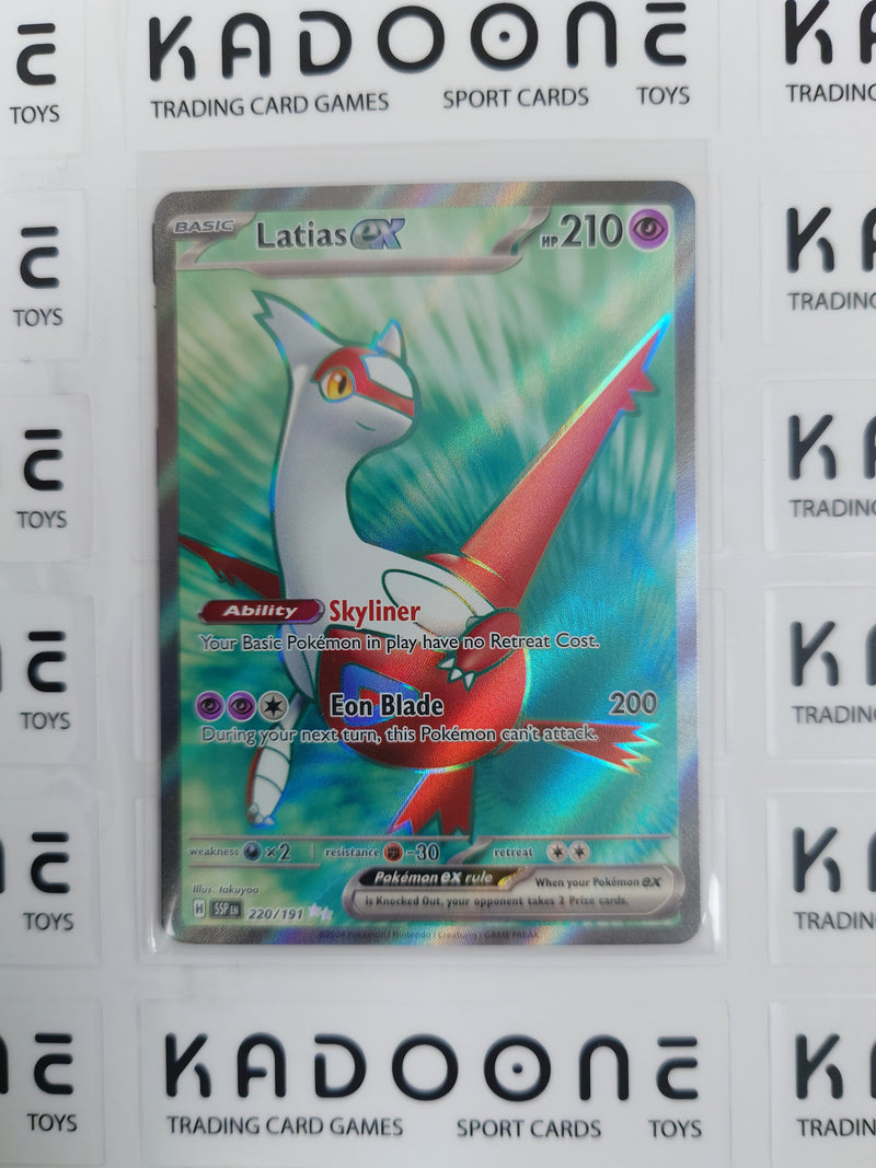 Pokemon  Latias ex 220/191