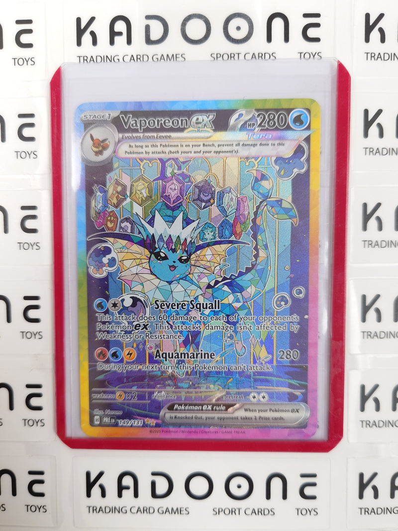Pokemon Vaporeon ex 149/131
