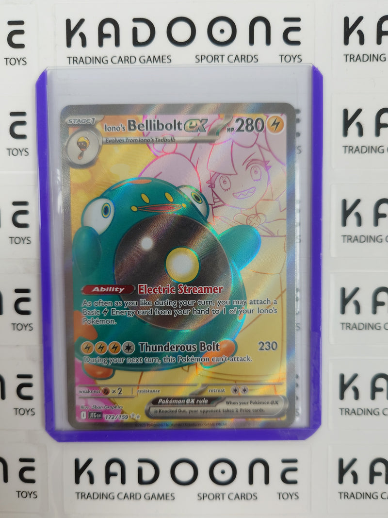 Pokemon Iono's Bellibolt ex 172/159