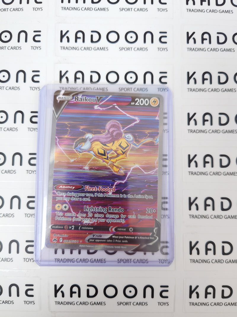 Pokemon Raikou V GG41/GG70