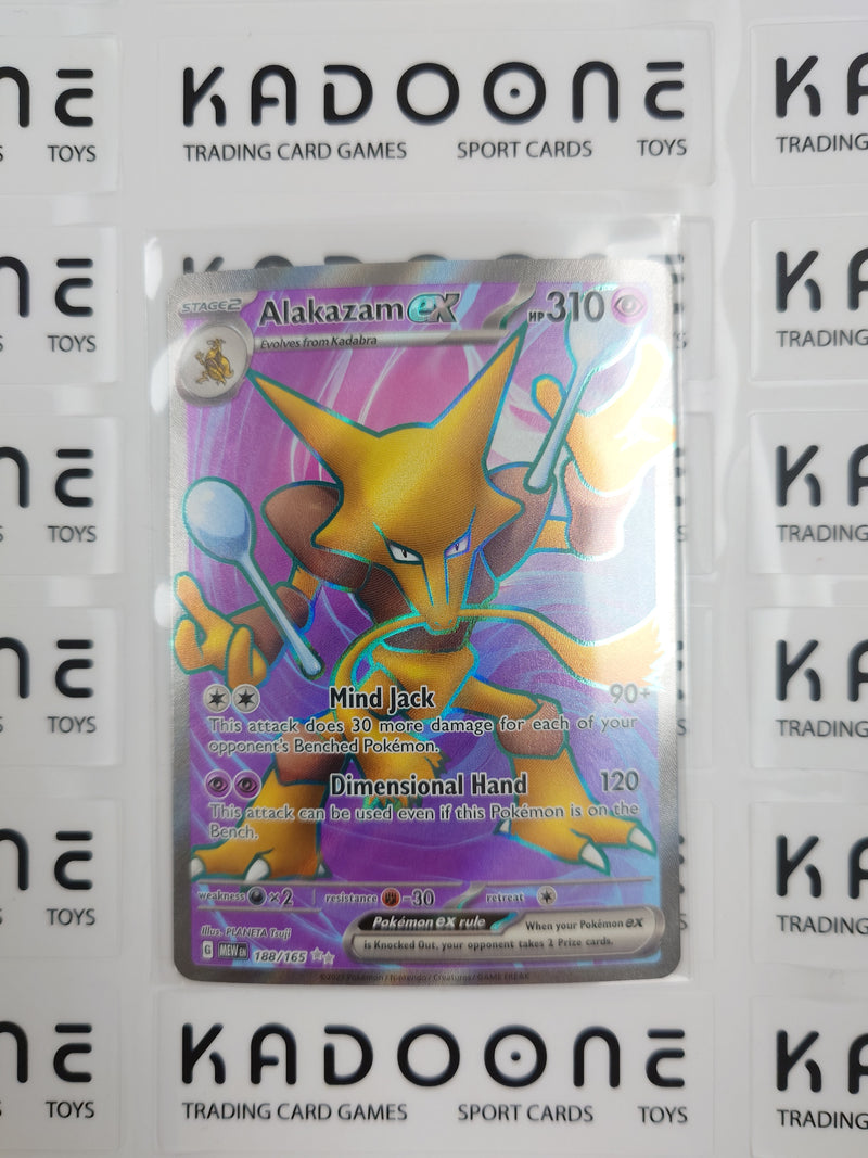 Pokemon Alakazam Ex  188/165
