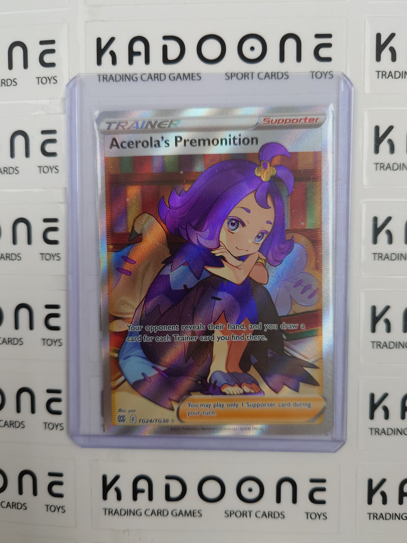Pokemon Acerola's Premonition TG24/TG30
