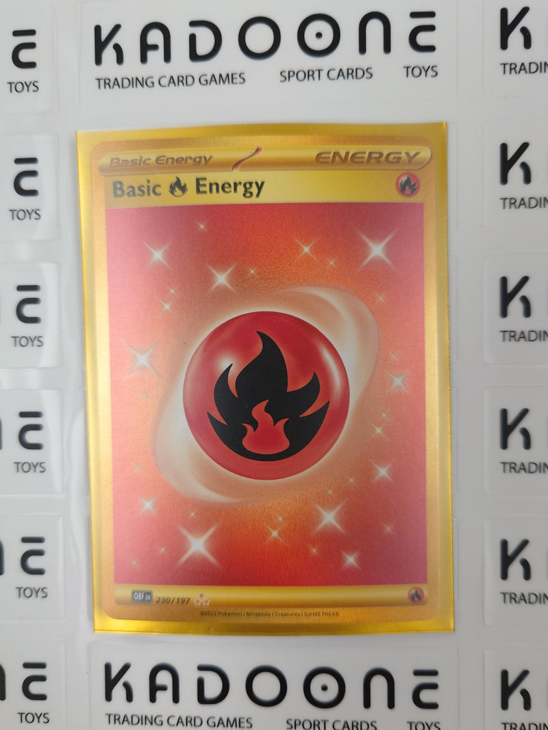 Pokemon Basic Fire Energy 230/197