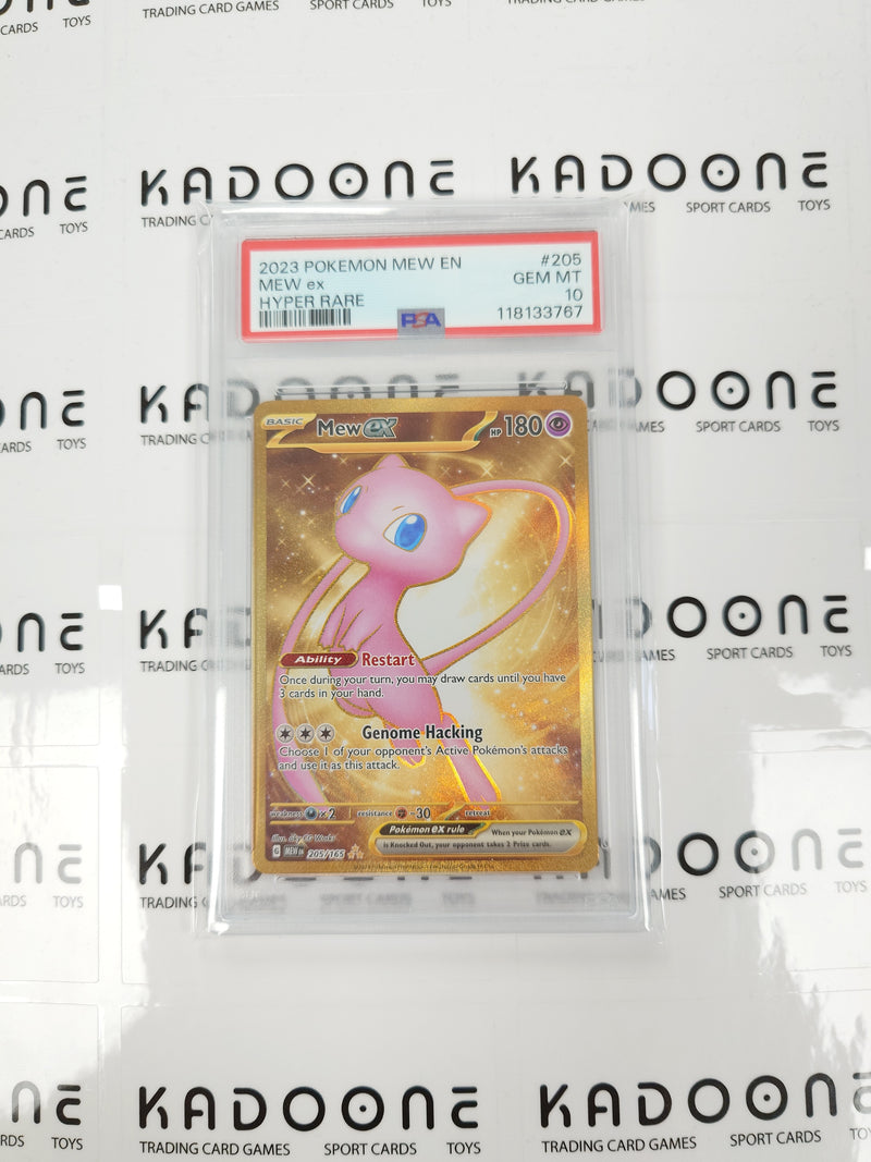 Pokemon 151 Mew ex 205/165 PSA 10