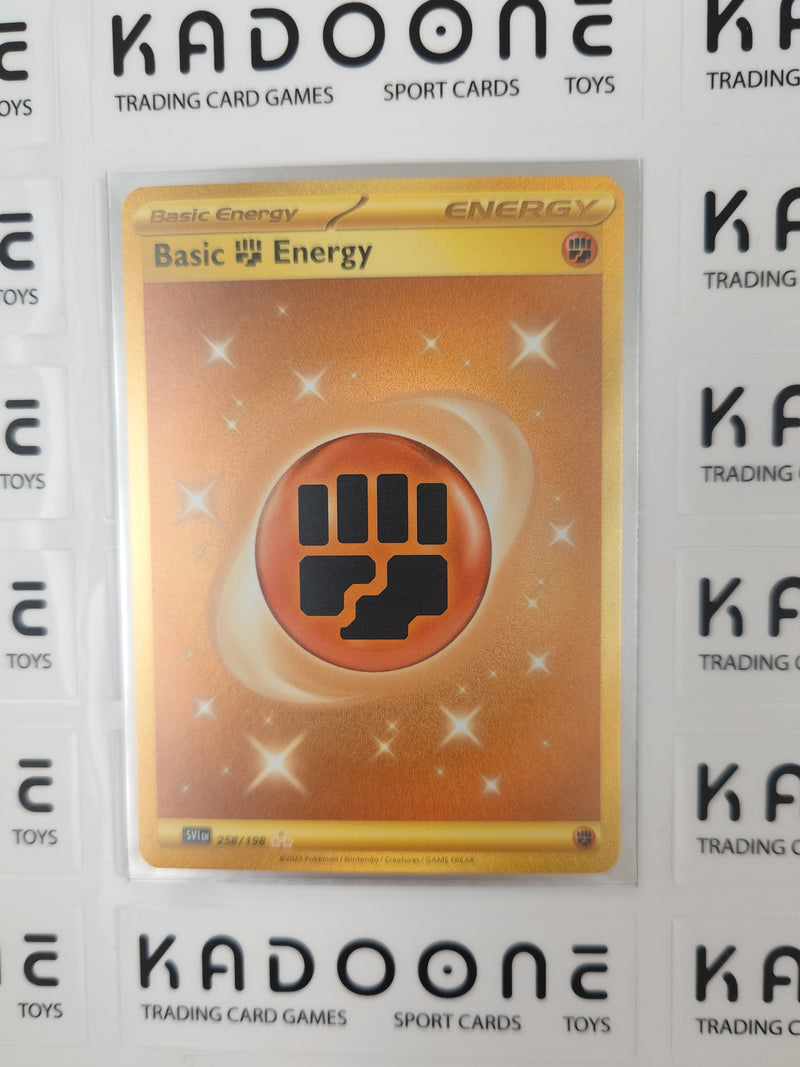 Pokemon Fighting Energy 258/198