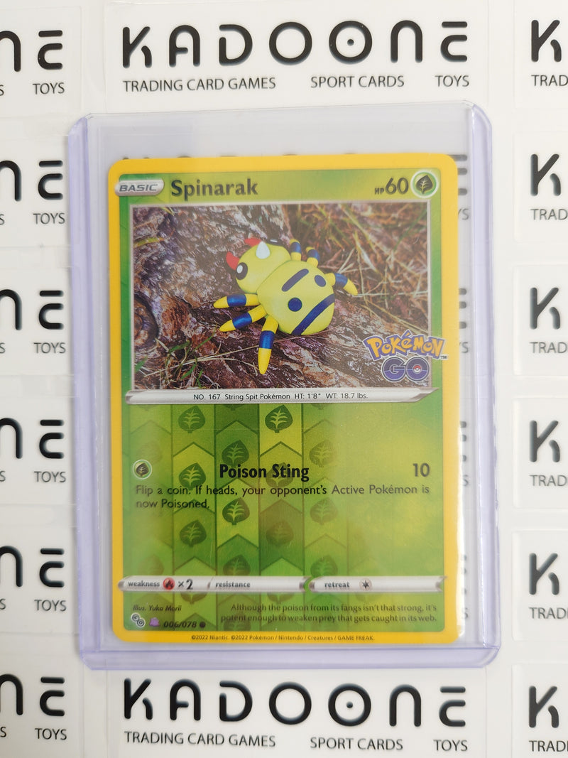 Pokemon Spinarak (Peelable Ditto) 006/078