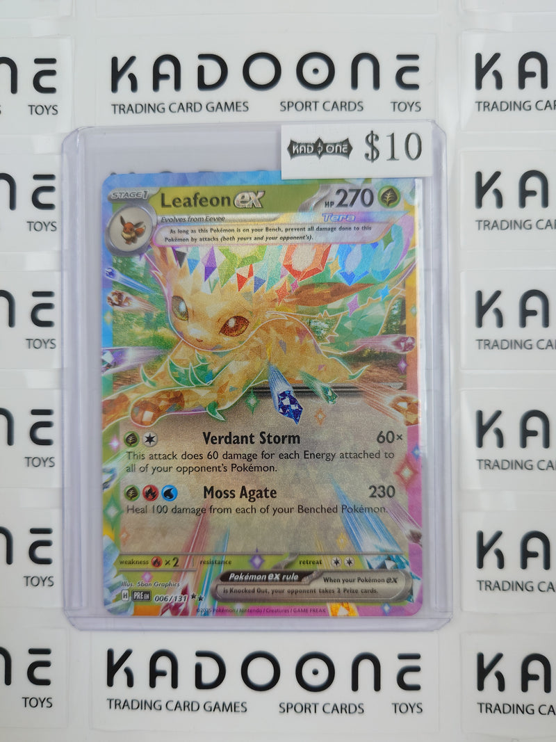 Pokemon Leafeon ex 006/131