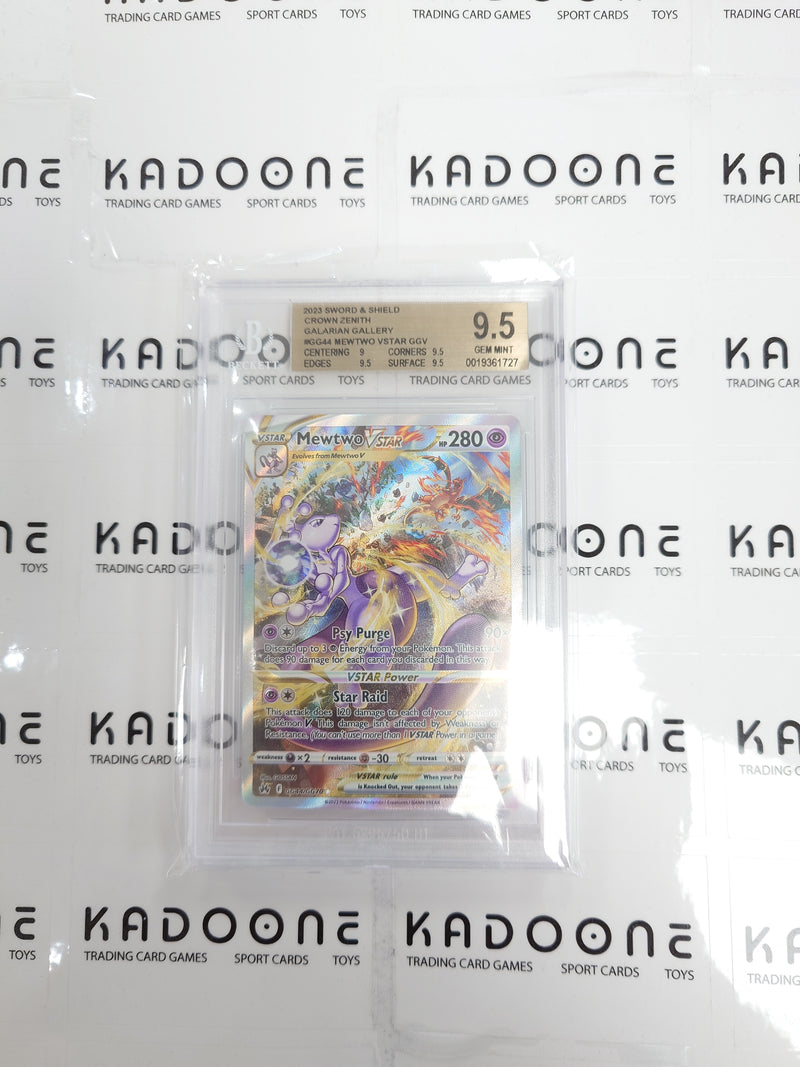 2023 Sword&Shield  Mewtwo vstar GG44/GG70 BGS 9.5