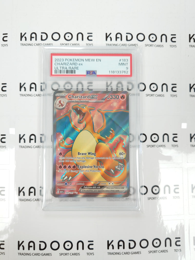 Pokemon 151 Charizard ex 183/165 PSA9