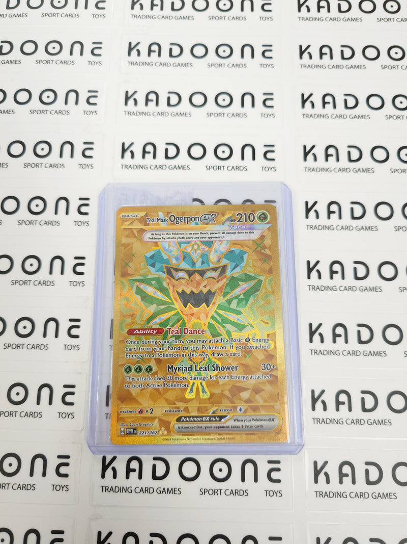 Pokemon Teal Mask Ogerpon ex 221/167