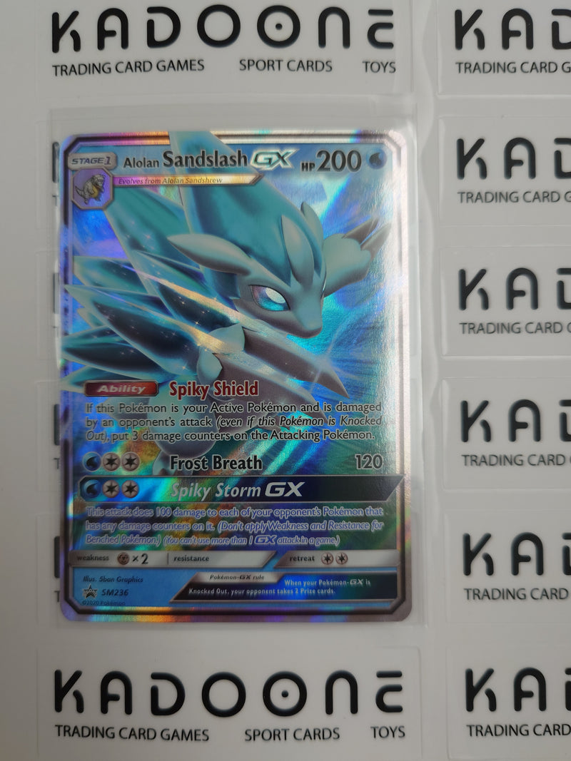 Pokemon Alolan Sandslash GX sm236