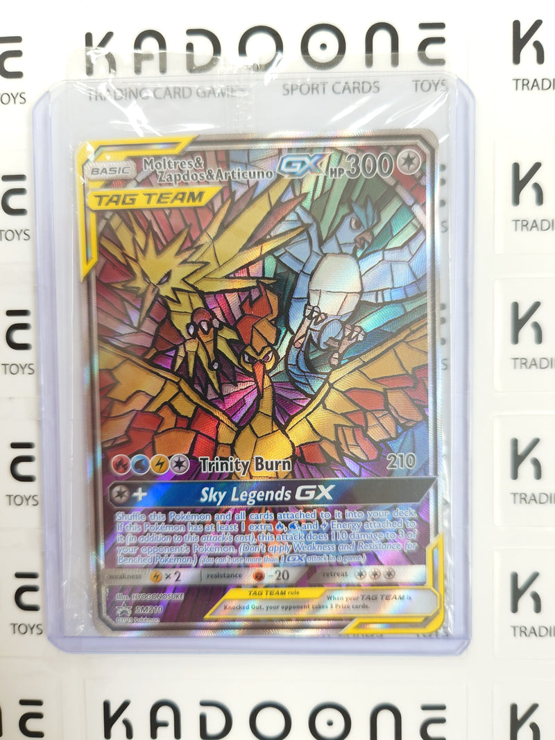 Pokemon Moltres & Zapdos & Articuno GX SM210