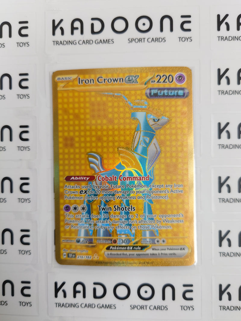 Pokemon Iron Crown ex 216/162