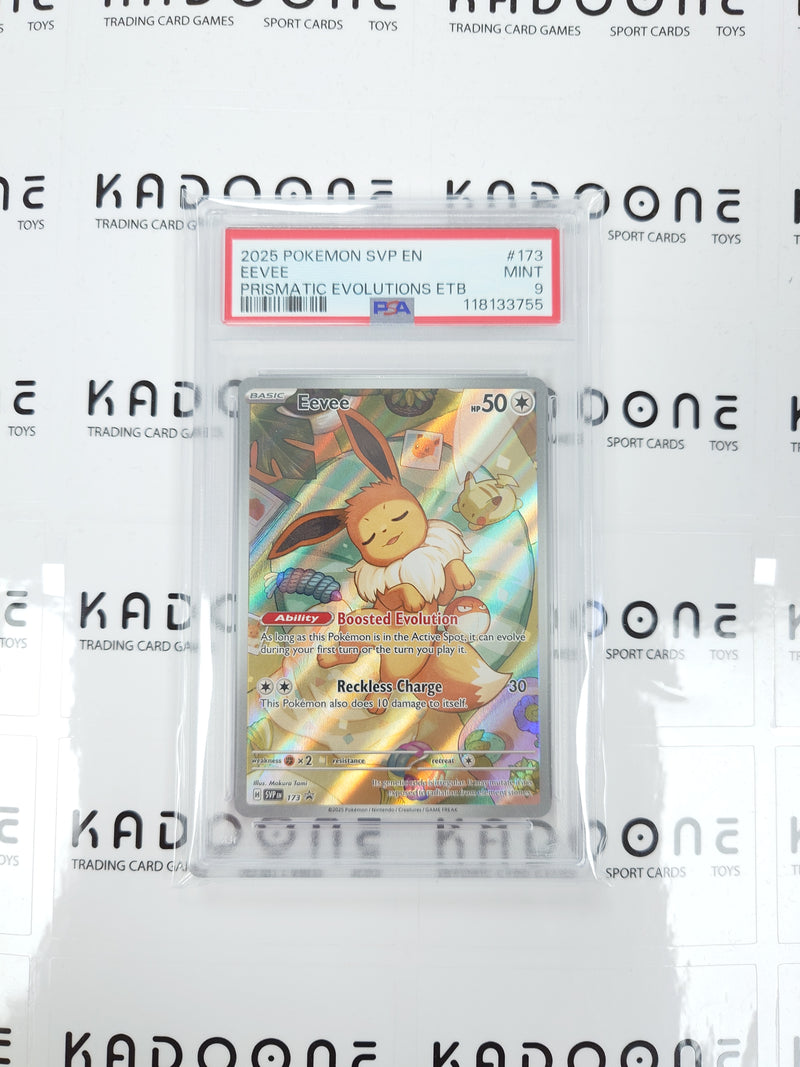 Pokemon Eevee Evolution ETB 173 PSA9