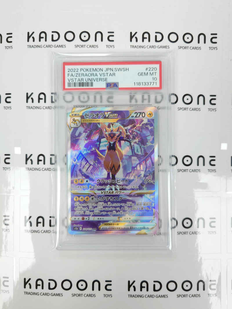 Pokemon (JP) Zeraora Vstar 220/172 PSA10