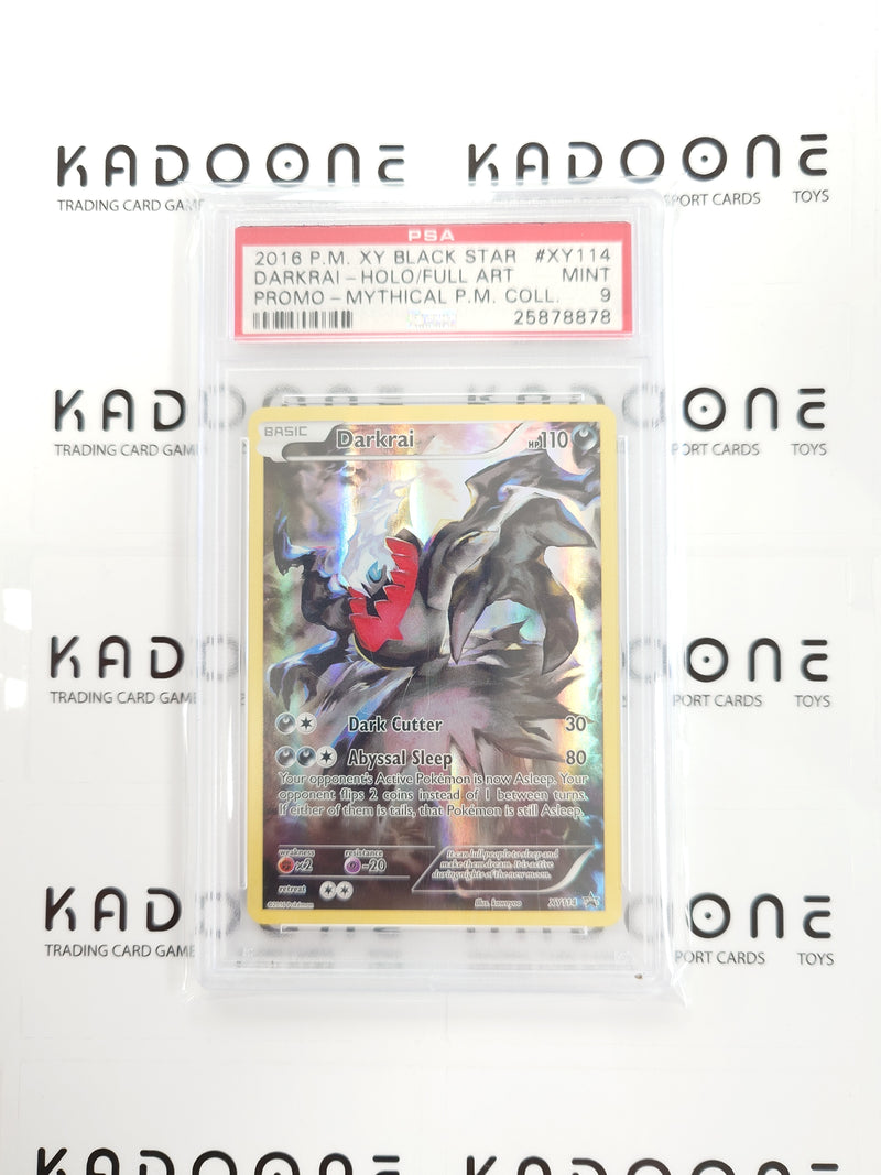 Pokemon Darkrai XY114 PSA 9