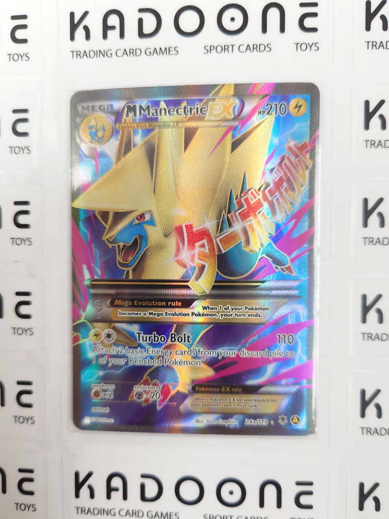 Pokemon M Manectric EX 24a/119