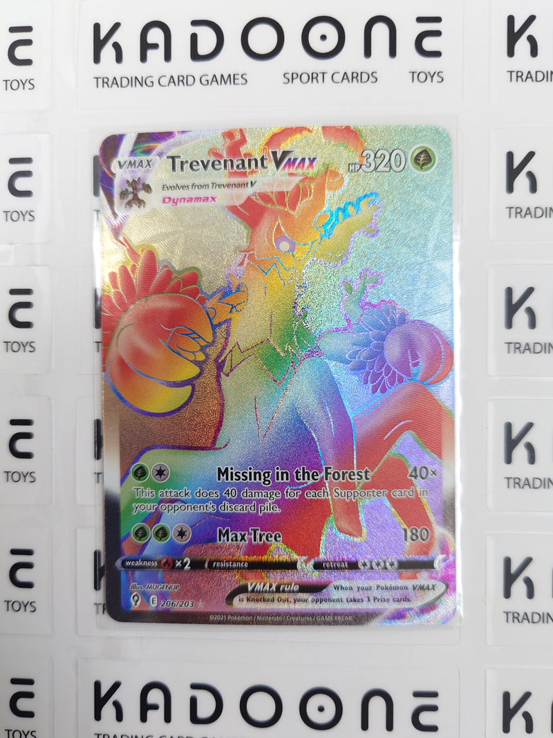 Pokemon Trevenant VMAX 206/203
