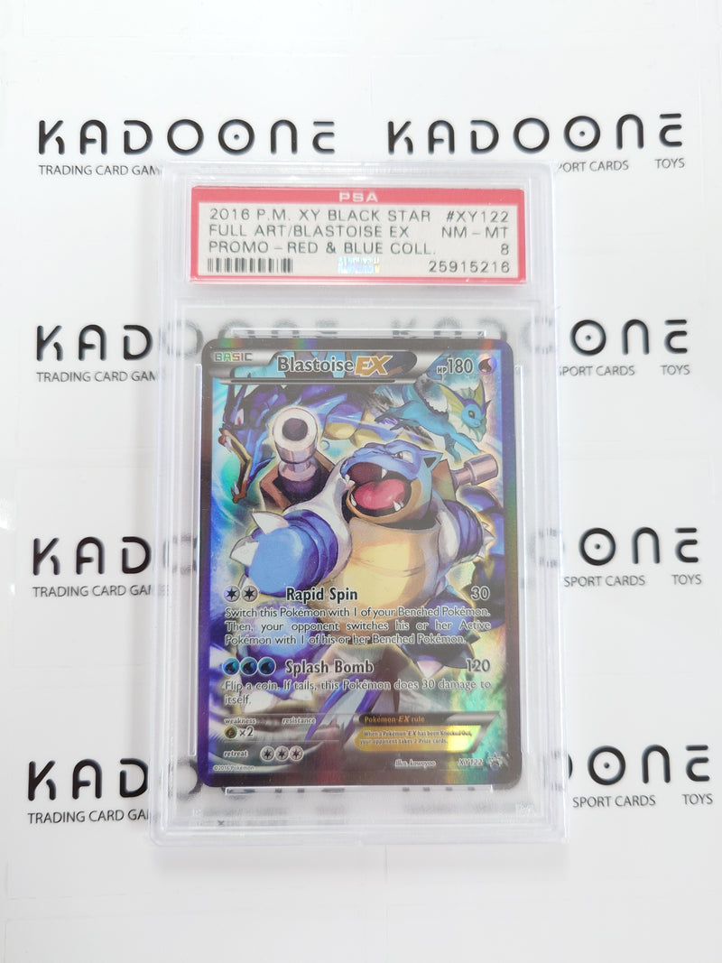Pokemon Blastoise EX XY122 PSA 8