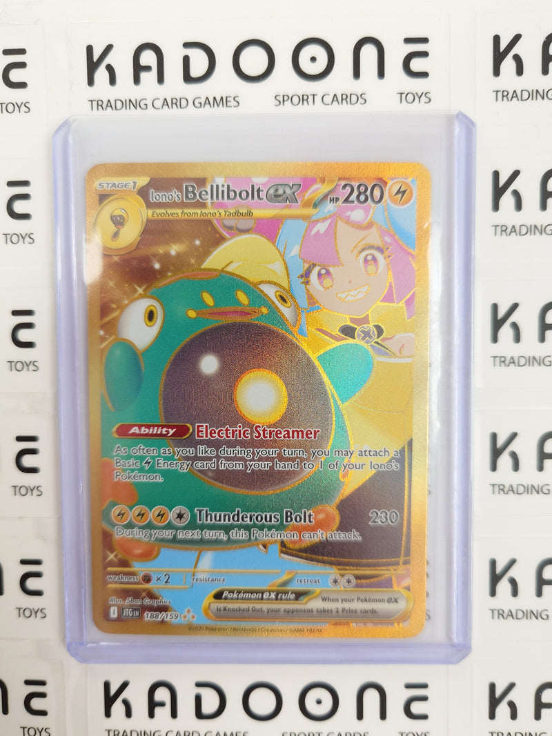 Pokemon Iono's Bellibolt ex  188/159