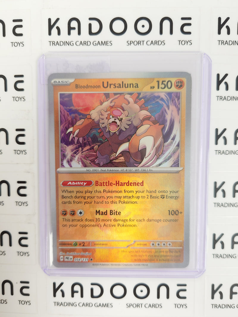 Pokemon Bloodmoon Ursaluna (Master Ball Pattern) 054/131