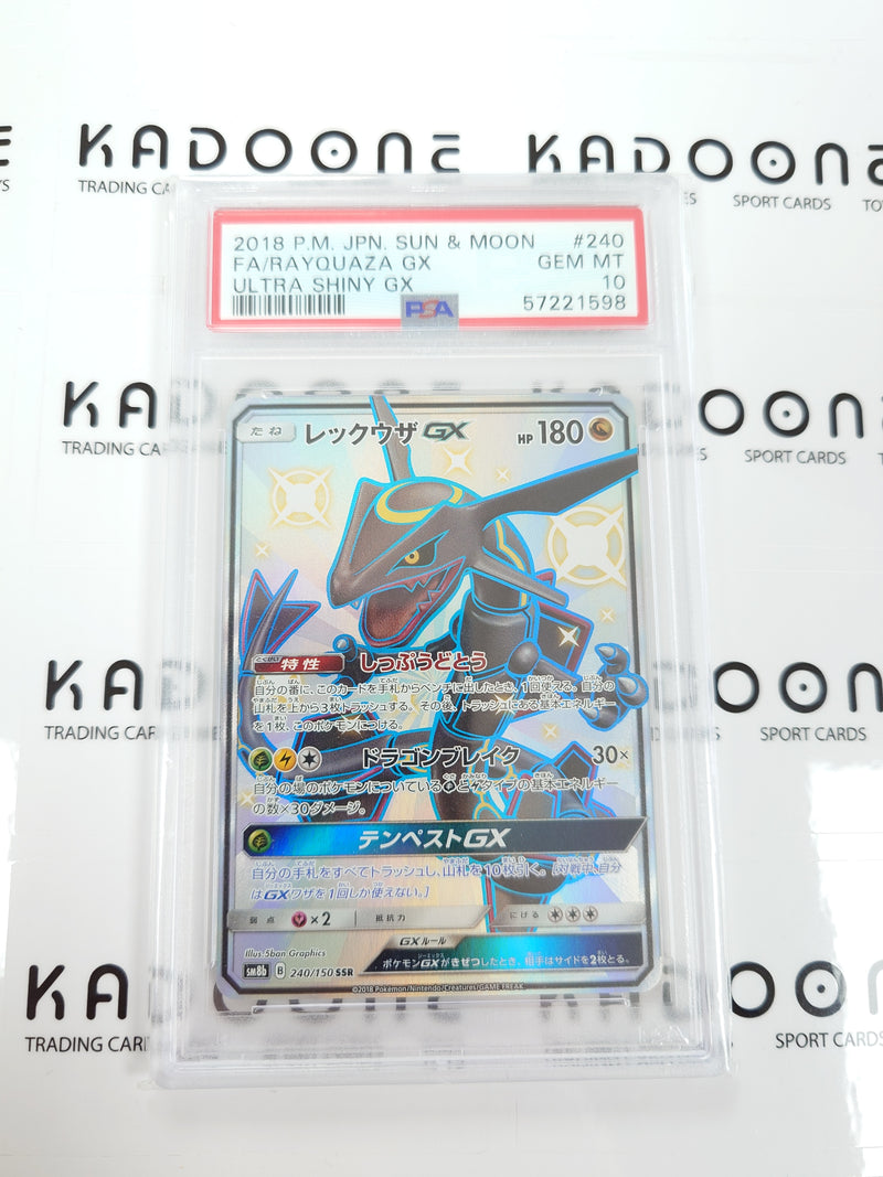 Pokemon Rayquaza GX (JP) 240/150 PSA 10