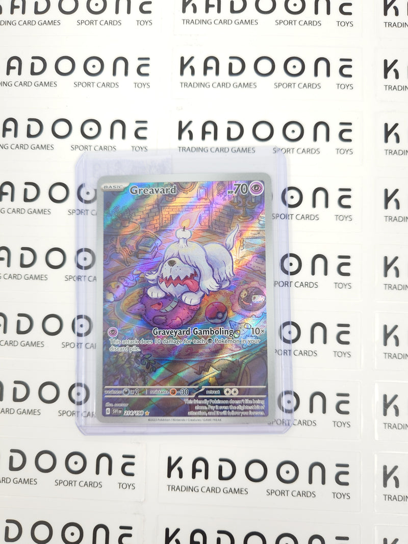 Pokemon Greavard 214/198