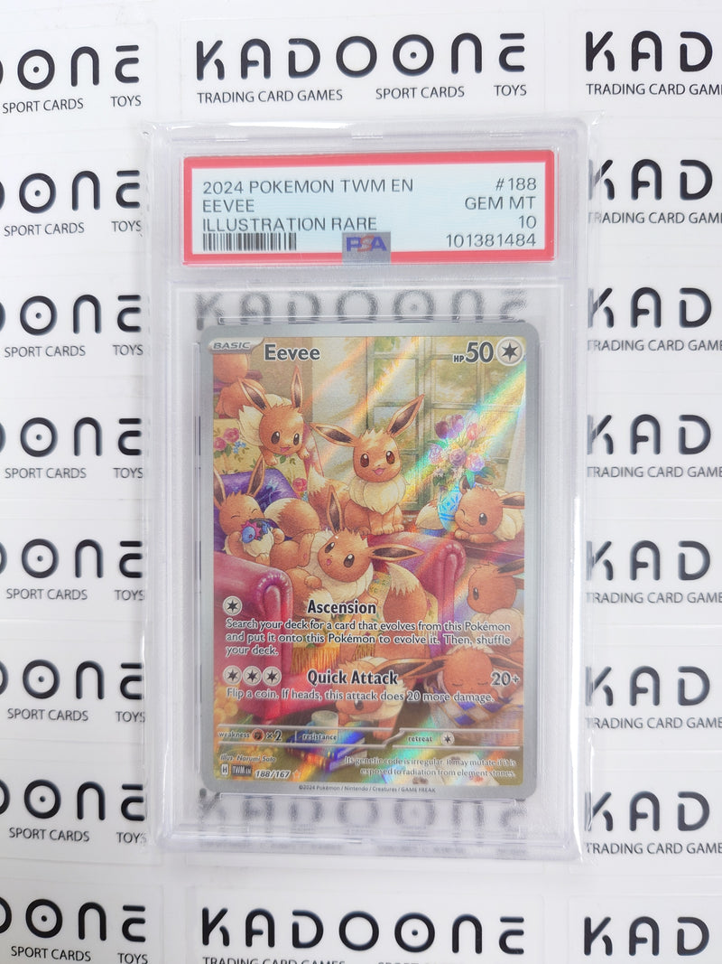 Pokemon Eevee 188/167 - PSA 10