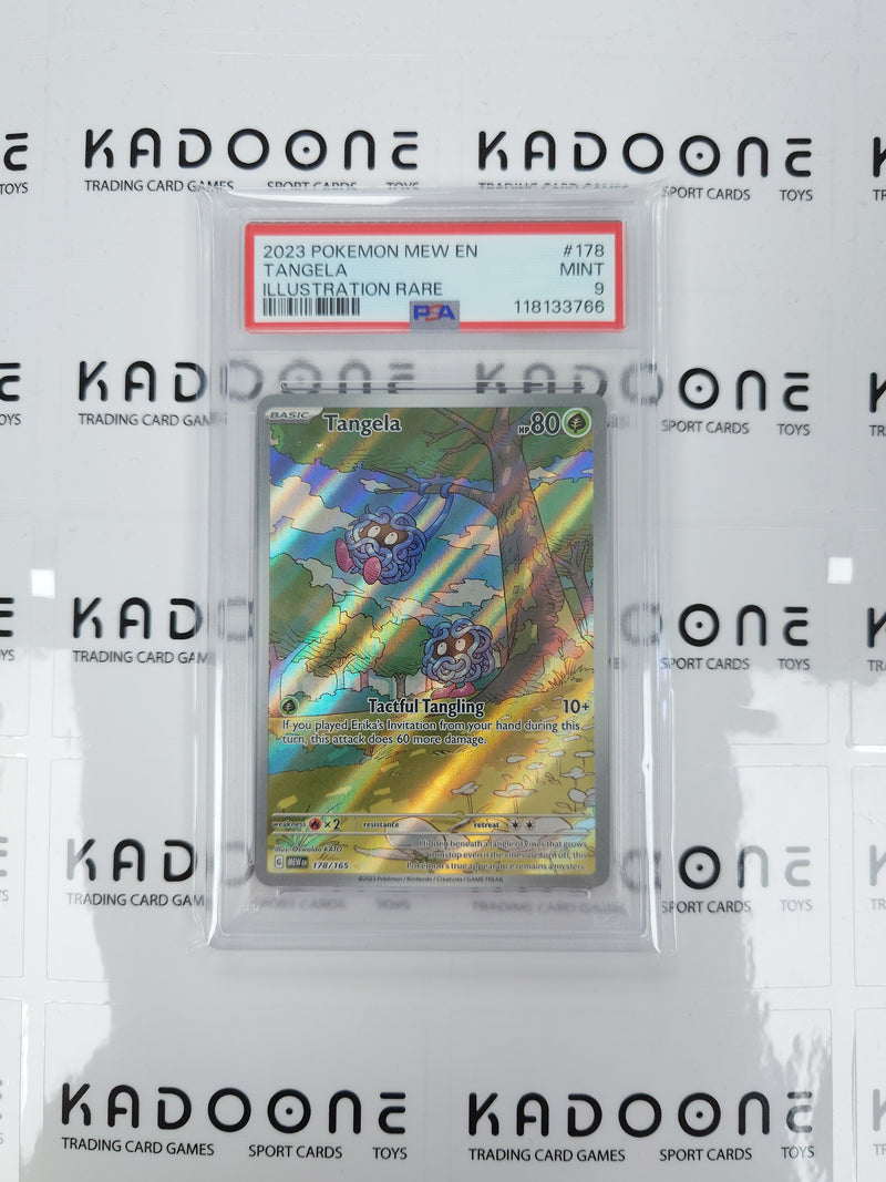 Pokemon Tangela 178/165 illustration rare PSA 9