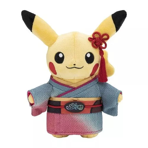 Pokemon Center POKÉMON × KOGEI: Kimono Pikachu Plush New With Tag