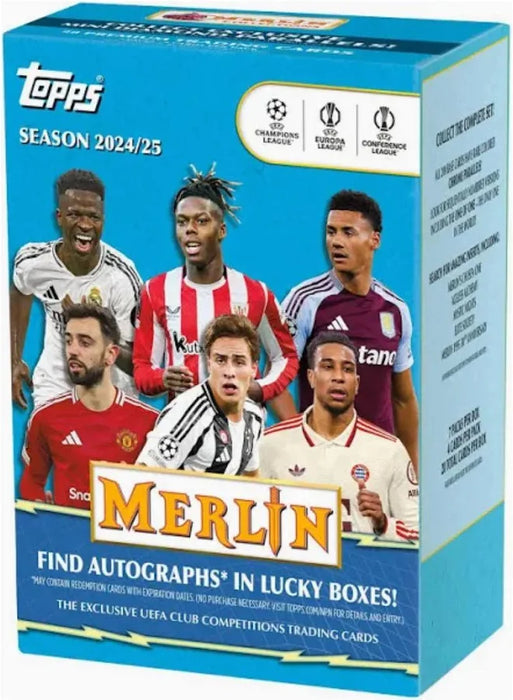 Topps 2025 Merlin UCC Soccer Value Box