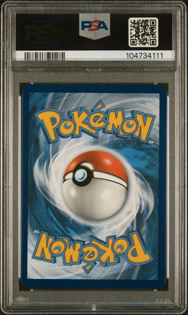 2019 English Pokemon Reshiram & Charizard GX 20/214 PSA 9